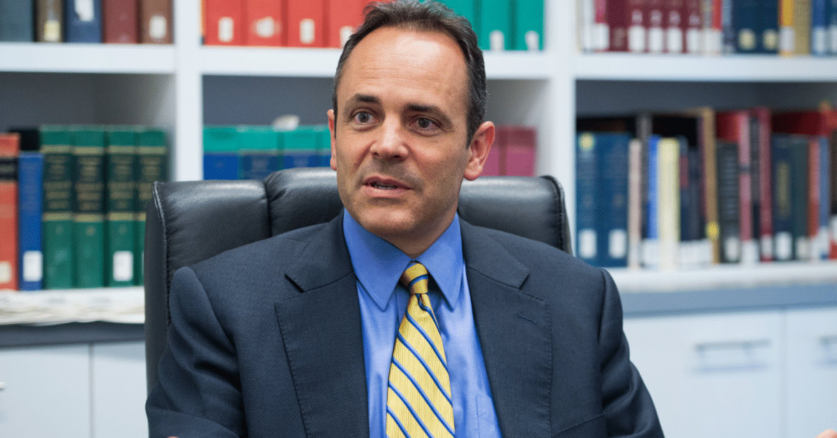 Kentucky Governor Matt Bevin